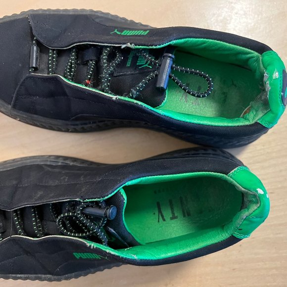 FENTY X Puma Cleated Creepers - Green / Black - Picture 5 of 5